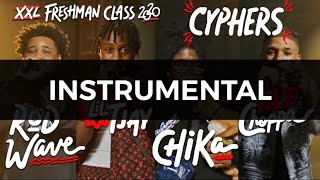 INSTRUMENTAL NLE Choppa Lil Tjay Rod Wave Chika 2020 XXL Freshman Cypher Beat [upl. by Anuahc706]