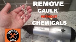 How to Easily Remove Silicone Caulk Without Using Chemicals [upl. by Laehcim708]