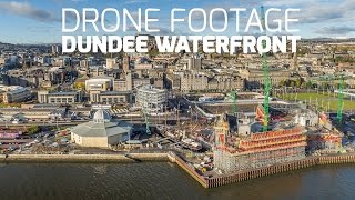 Dundee Waterfront and RRS Discovery Drone Footage by Airborne Lens [upl. by Vivle]