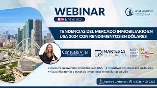 Tendencias del mercado inmobiliario en USA 2024 [upl. by Inaniel]