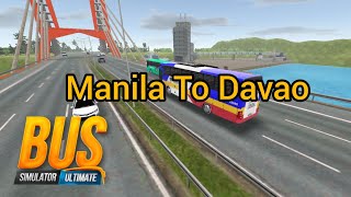 Philtranco BusTRAVEGO 19 SHD  Bus Simulator Ultimate Philippines [upl. by Eire]