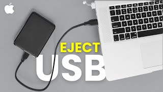 Eject USB From Mac  SD Card Pen Drive External Hard Disk Drive [upl. by Jacklin]