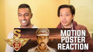 S3  Singam 3 Official Motion Poster Reaction and Review  Suriya Shruti Haasan  by Stageflix [upl. by Novets]