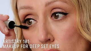 ARTISTRY 101 Makeup For DeepSet Eyes  Eye Makeup Tutorials  Bobbi Brown Cosmetics [upl. by Ashbey]