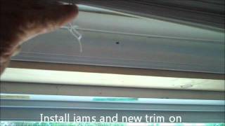 Mobile Home Window Repairs How to [upl. by Haneen]