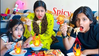 Jeet Kis Ki   Spicy 🌶️ Noodles Challenge  Challenging Story  Short Video [upl. by Yroger191]