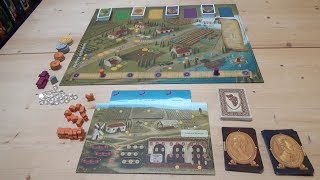 Partie en solo  Viticulture Essential Edition [upl. by Ilario192]