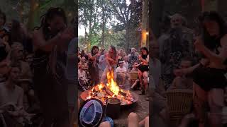 Sunrise jam session at Noisily festival in Leicestershire England [upl. by Parcel93]