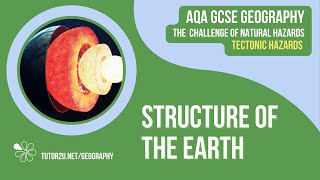 Structure of the Earth  AQA GCSE Geography  Tectonic Hazards 1 [upl. by Anoed]