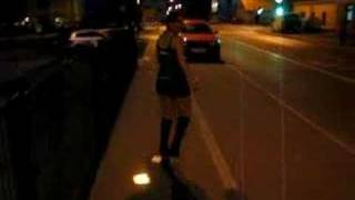 Drunk girl going home after Umek part1 [upl. by Latihs]