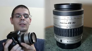 Pentax SMC FA 2880mm f3556 Lens Close Up View [upl. by Aneris]