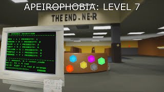 Roblox Apeirophobia Level 7 The End Tutorial 6 Sphere Decryption Puzzle [upl. by Willa124]