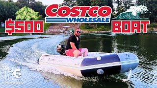 500 Costco Boat Unboxing amp Setup [upl. by Filahk]