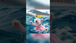 Papa rescues the little cat🥺😱catsoftiktok cat cute aiart ai poorcat catlover fyp [upl. by Adnilg34]