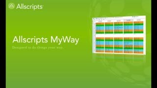 Allscripts MyWay [upl. by Hobbs]