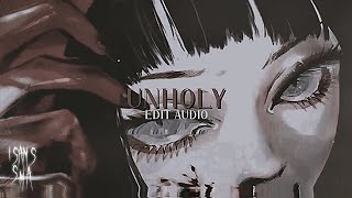 sam smith  unholy  edit audio loop [upl. by Yenahc]