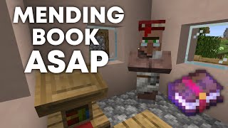 Get MENDING VILLAGERS FAST in Minecraft [upl. by Ethelred]