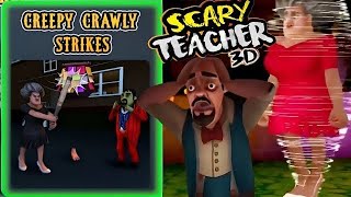 quotScary Teacher 3D Creepy Crawly Strikes  Horror Monsters Mystery in the Latest Adventure [upl. by Saideman]