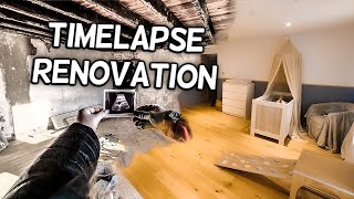 4 ANS de RÉNOVATION  TIMELAPSE 1er ETAGE [upl. by Claudelle]