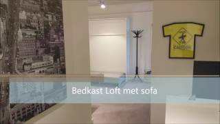 Bedkast Loft van Boone met Sofa 140 x 200 [upl. by Collayer]