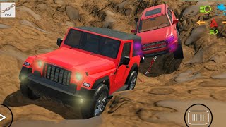 Drive Thar chain pulling And Endeavur 4x4 thar endeavour 4x4 car driving gamingvideos gaming [upl. by Maryellen30]