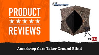 Ameristep Care Taker 2Man Ground Blind REVIEW [upl. by Dnumsed]