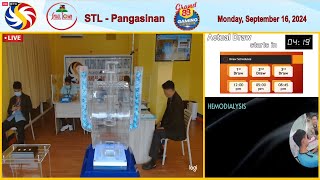 STL Pangasinan result today 1st draw Live September 16 2024 [upl. by Gerta851]