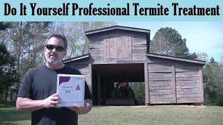 DIY Professional Termite Treatment  Fipronil  Termidor  Taurus SC [upl. by Tuppeny]