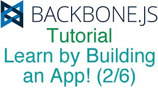 Learn Backbonejs Tutorial by Building an App 26  Views and Adding to Collections [upl. by Pulchi]