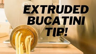 Easy trick to extrude FRESH BUCATINI [upl. by Deirdra]