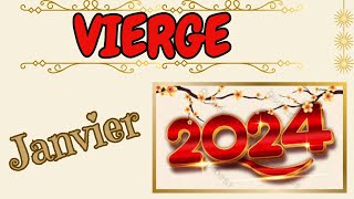 ♍ Tirage VIERGE horoscope janvier 2024 Une nouvelle chance soffre à vous saisissez la💌 [upl. by Nessim]