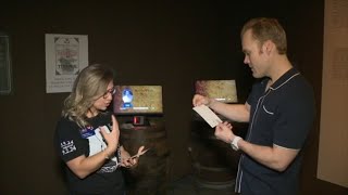 Interactive Titanic exhibit at COSI opens to the public [upl. by Siugram]