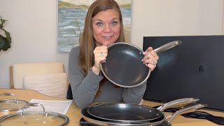 HexClad Hybrid Nonstick 8quot 10quot 12quot Fry Pan and 13quot Griddle Review [upl. by Sibie]