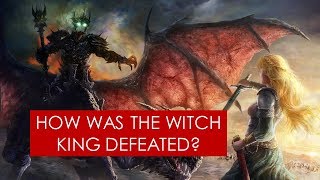 How Eowyn defeated the WitchKing EXPLAINED Lord of the Rings Lore [upl. by Ollehcram]