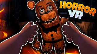 Das ERSTE MAL FIVE NIGHTS in VR Zu wild [upl. by Einej]