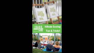 Idaho Shakespeare Festival Hillside Seating Tips amp Tricks [upl. by Tailor]