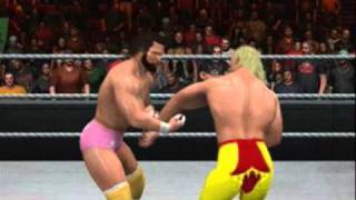 Macho Man Vs Hulk Hogan SmackDown Vs RAW 2011 [upl. by Elletsyrc]