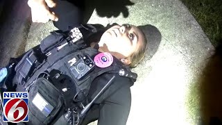 Bodycam footage shows officer overdose after being exposed to fentanyl [upl. by Ullyot]