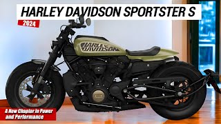 2024 Harley Davidson Sportster S  A New Chapter in Power and Performance [upl. by Suivatnom639]