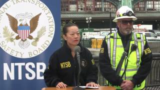 NTSB Brief 3 Hoboken NJ Train Accident October 2 2016 [upl. by Ellehs]