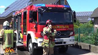 Anwohner und Feuerwehr verhindern Schlimmeres  Brandeinsatz in Tönisvorst [upl. by Zed]