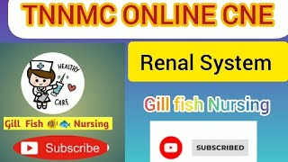 Renal Systemonline cne for nurseTNNMCRegistrationQuiz for NursesRenewal credit Nursing gill 🐠🐟 [upl. by Yeslah282]