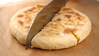 Cheese Potato Flatbread No Yeast No Eggs [upl. by Enella]