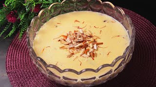 Simple Semolina Dessert Recipe Creamy Semolina Pudding in One Take [upl. by Ramburt]