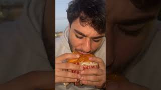 Hungers food palestinianfood yum foodie quds burger palestinian [upl. by Arahsat]