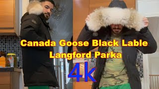 4K Canada Goose Langford Parka Unboxing Review [upl. by Accebar]