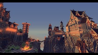 Minecraft châteaux forts médiéval fantaisiste visite guidée MONCRAFT [upl. by Sola]