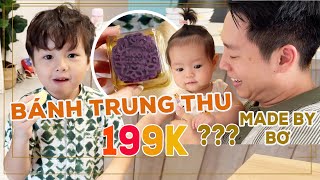 Bơ Quyết Định Làm Gì Với Chiếc Bánh Trung Thu Tự Làm ❤️ TrinhPham Family [upl. by Asyl]