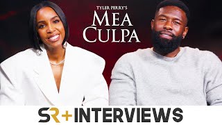 Mea Culpa Stars Kelly Rowland amp Trevante Rhodes On Collaborating With Tyler Perry [upl. by Mayce]