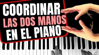 Cómo coordinar las dos manos en el piano Ritmo [upl. by Yrrap]